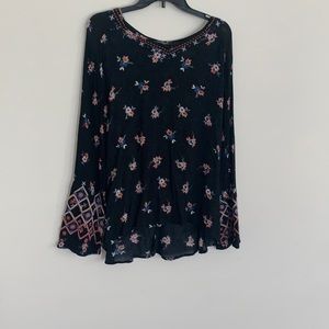 Hannah Long Sleeve Floral Top